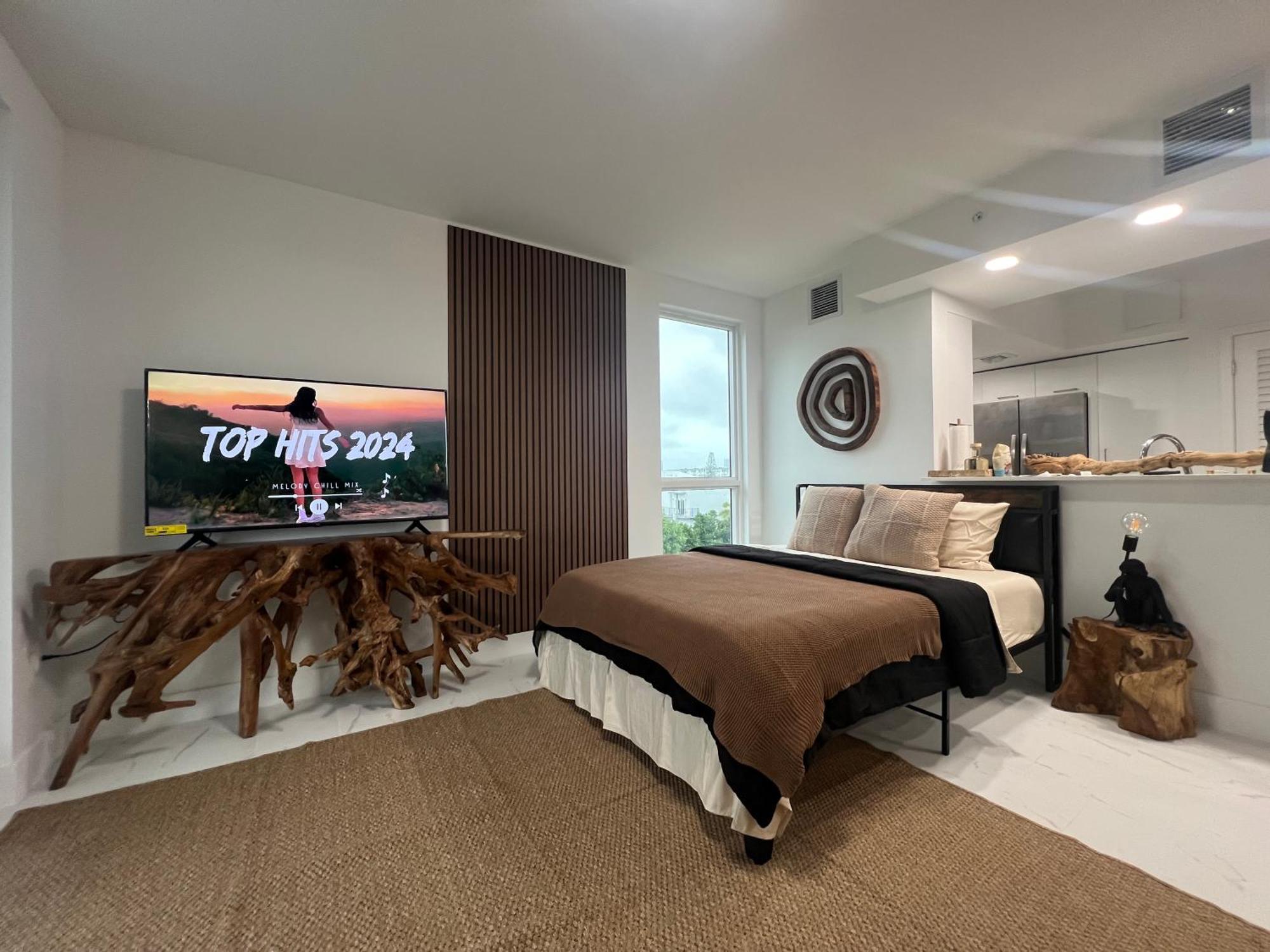 Miami Wood Apart Hotel New 2024 - Private Terrace - Free Garage - Beach 5 Min Голлівуд Екстер'єр фото